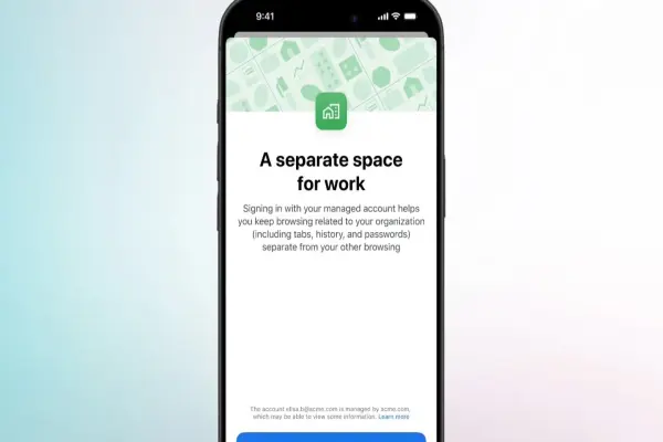 Google Chrome giúp người dùng iPhone dễ dàng tách biệt công việc và giải trí